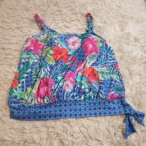 Beach House tankini top 16W